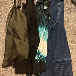 White House Black Market Tank Tops - Olive, Black, Blue, Tie-Dye